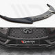Maxton Design Front Splitter Infiniti Q60 S MK2 2017-