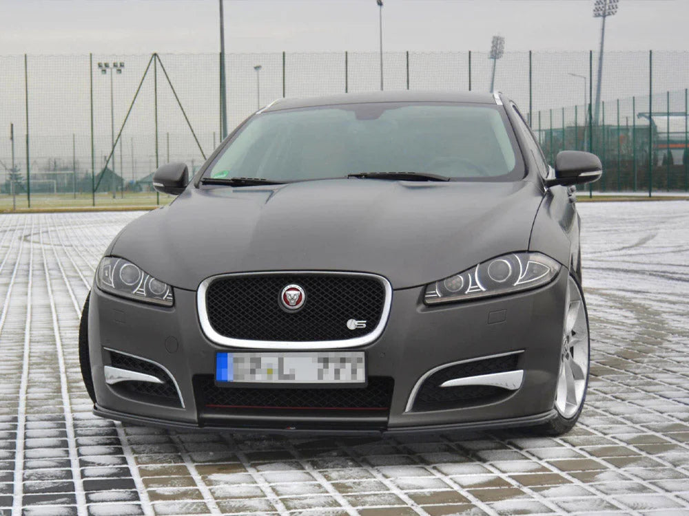 Maxton Design Front Splitter Jaguar XF X250 MK1 Sportbrake S-pack 01-15
