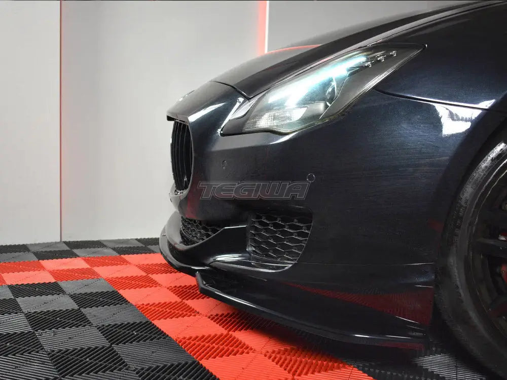 Maxton Design Front Splitter Maserati Quattroporte MK6 Pre-facelift 13-16