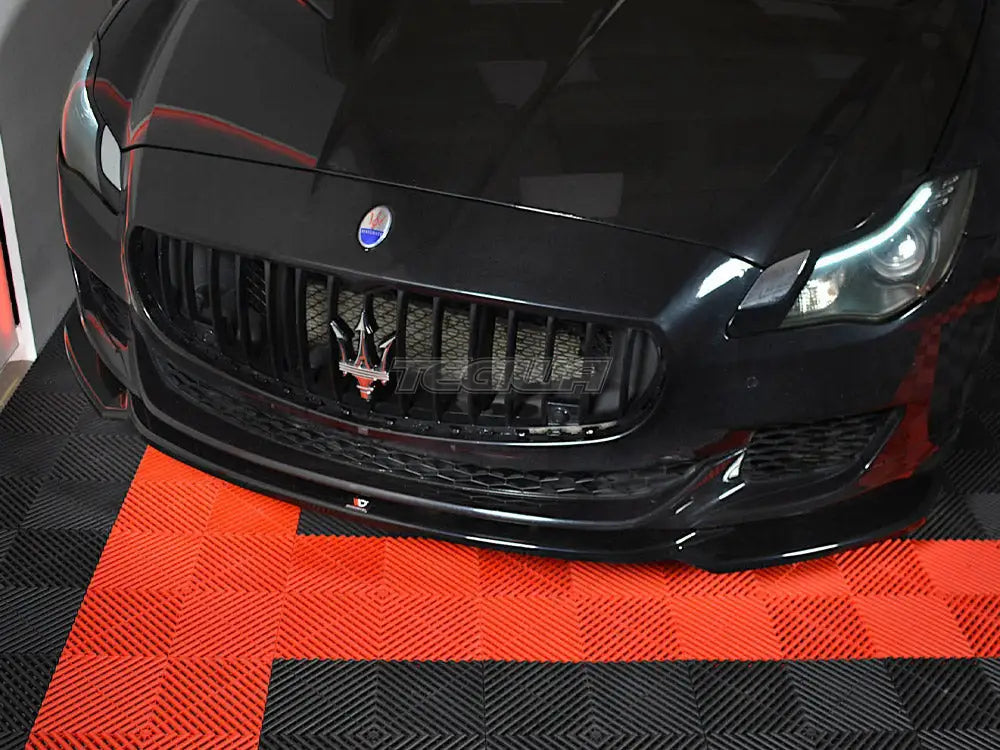 Maxton Design Front Splitter Maserati Quattroporte MK6 Pre-facelift 13-16