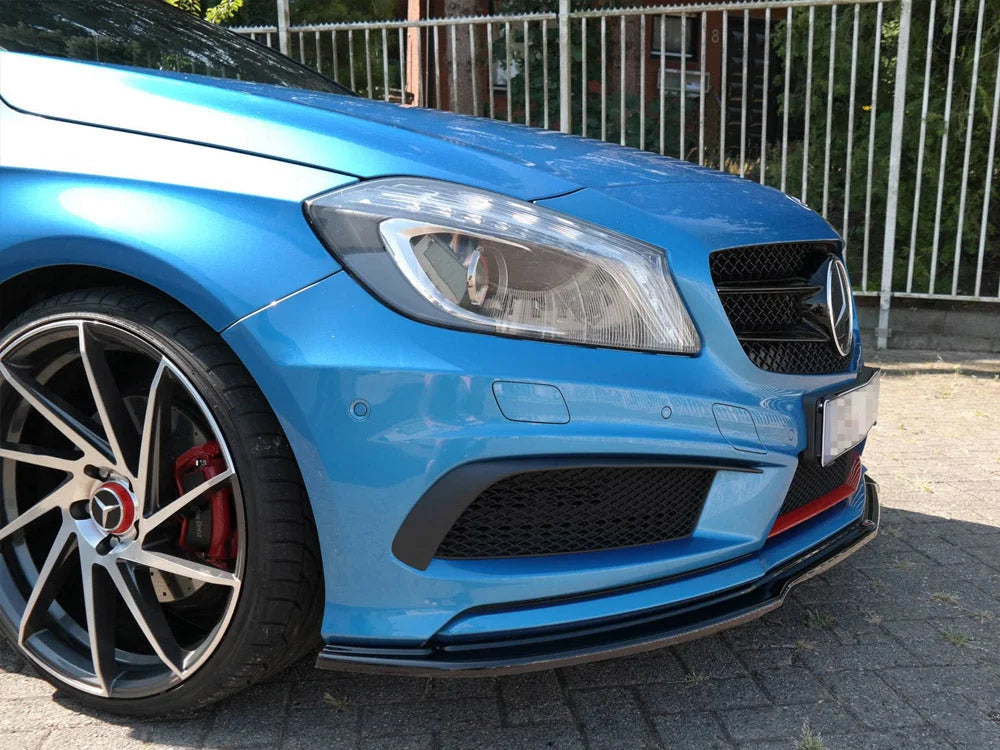 Maxton Design Front Splitter Mercedes A-class W176 Amg-line Pre-facelift 13-15