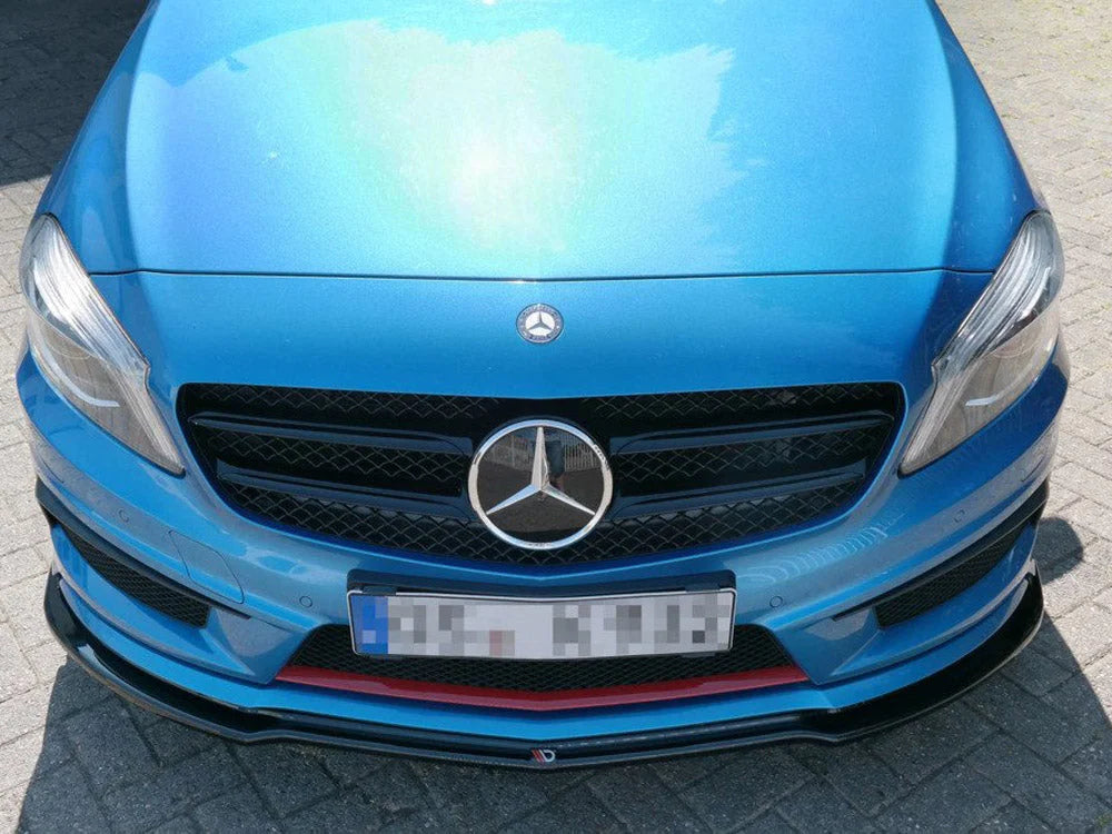 Maxton Design Front Splitter Mercedes A-class W176 Amg-line Pre-facelift 13-15