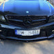 Maxton Design Front Splitter Mercedes C-class W204 C63 AMG Facelift 11-14