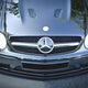 Maxton Design Front Splitter Mercedes CLK W209 Black SL Black Series Style