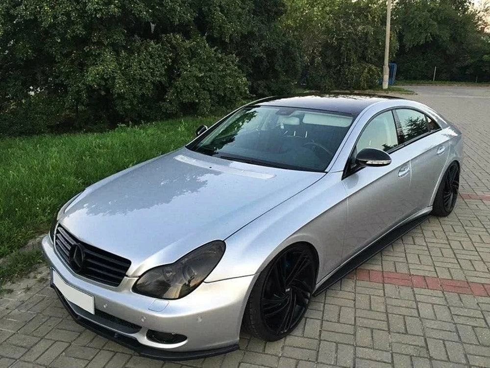 Maxton Design Front Splitter Mercedes CLS C219 Standard Bumper 09-08