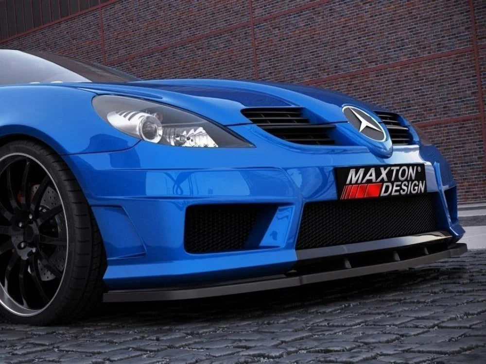 Maxton Design Front Splitter Mercedes SLK R171 For ME-SLK-R171-AMG172-F1