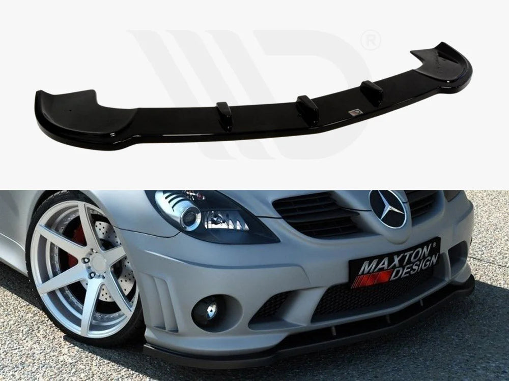 Maxton Design Front Splitter Mercedes SLK R171 For ME-SLK-R171-AMG204-F1