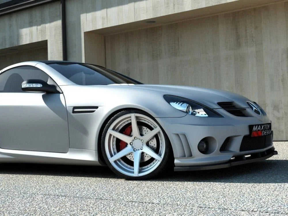 Maxton Design Front Splitter Mercedes SLK R171 For ME-SLK-R171-AMG204-F1