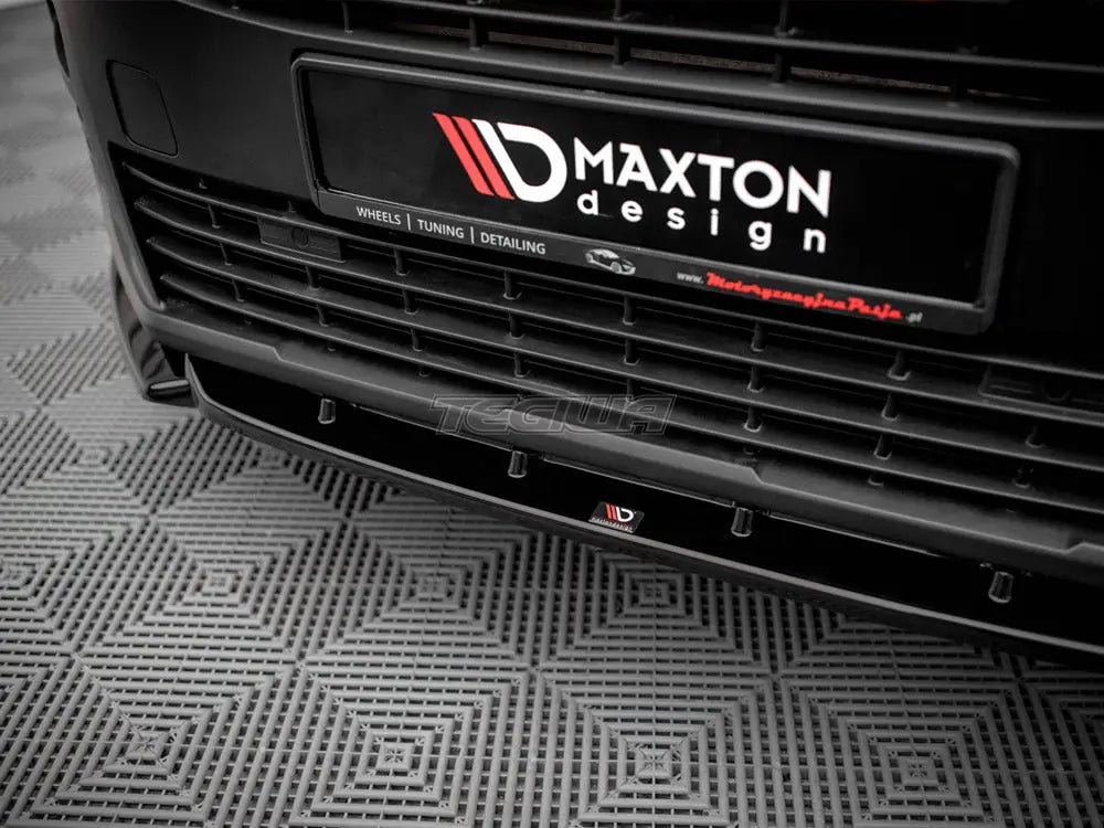 Maxton Design Front Splitter Peugeot Partner MK3 2018-