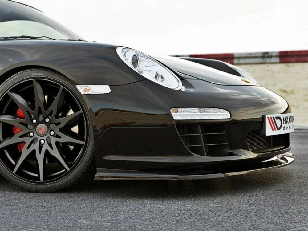 Maxton Design Front Splitter Porsche 911 Carrera 997.2 Facelift 2009-11