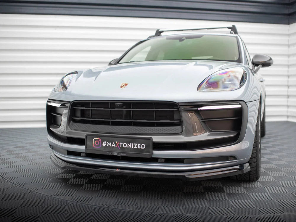Maxton Design Front Splitter Porsche Macan Mk1 Facelift 2