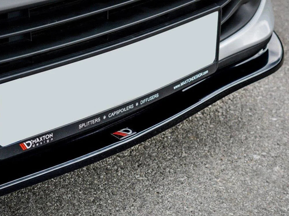 Maxton Design Front Splitter Renault CLIO MK4 Standard 12-16