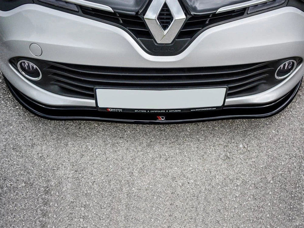 Maxton Design Front Splitter Renault CLIO MK4 Standard 12-16