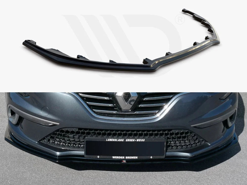 Maxton Design Front Splitter Renault Megane MK4 Gt-line 2016-