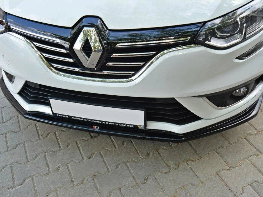 Maxton Design Front Splitter Renault Megane MK4 Hatchback 2016-UP