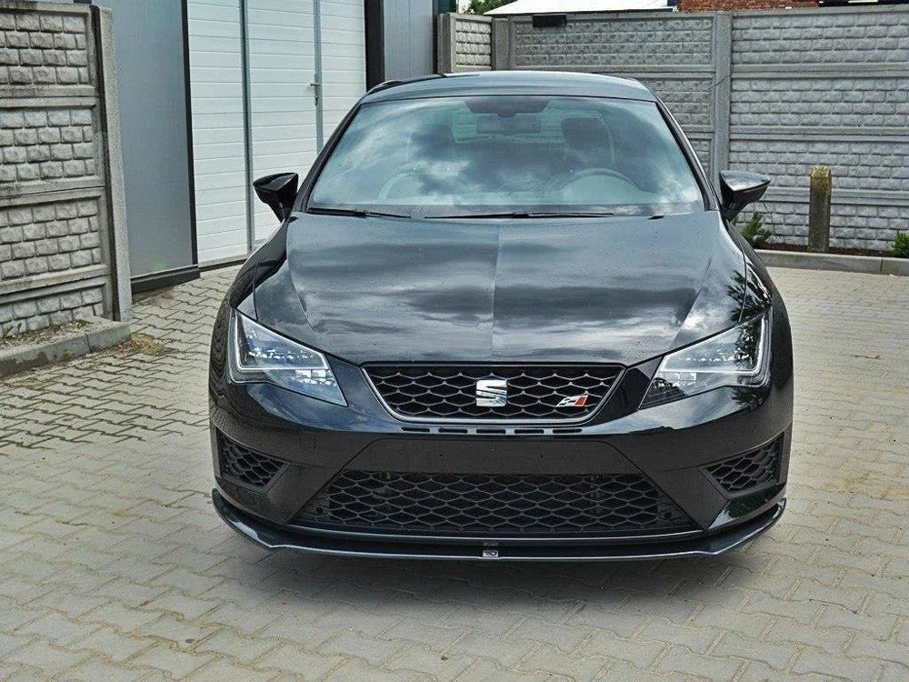 Maxton Design Front Splitter Seat Leon III Cupra FR