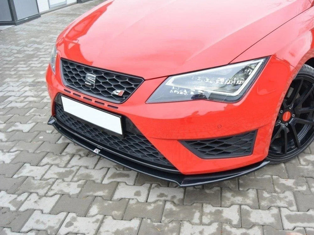 Maxton Design Front Splitter Seat Leon III Cupra FR