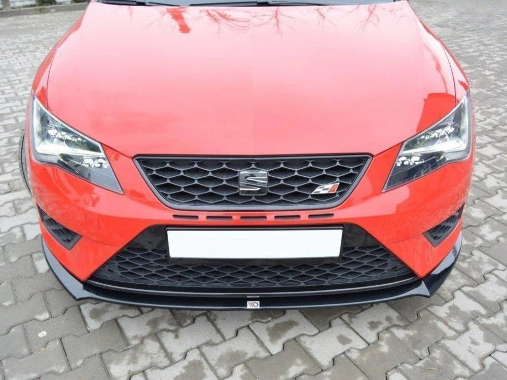 Maxton Design Front Splitter Seat Leon III Cupra FR