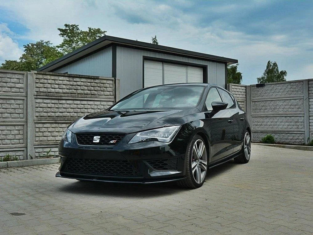 Maxton Design Front Splitter Seat Leon III Cupra FR