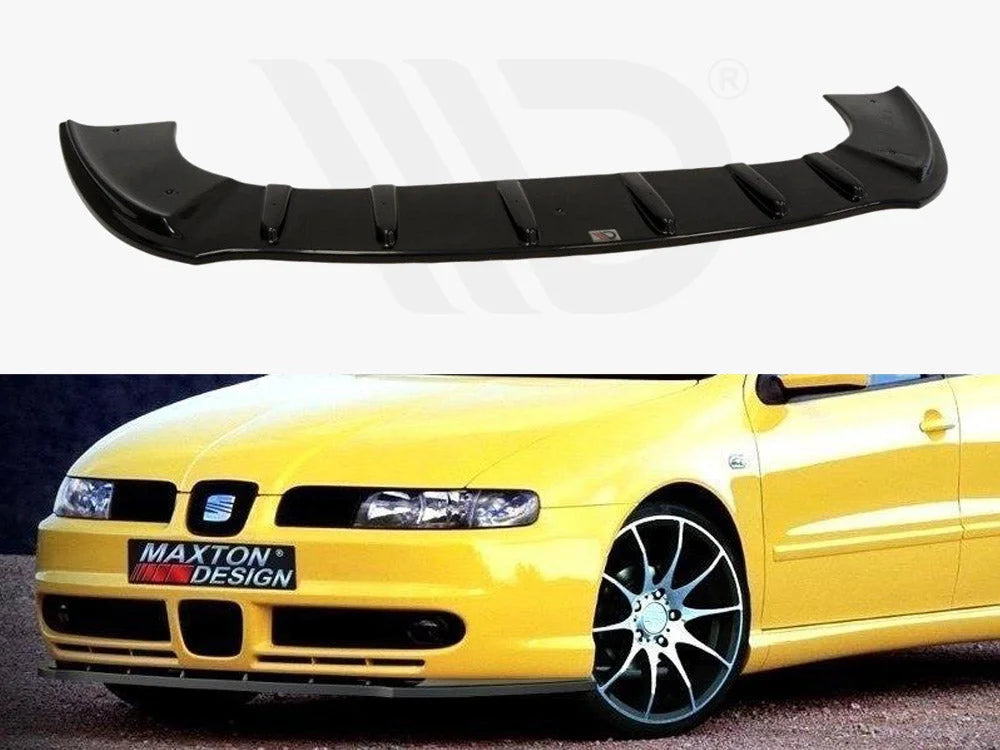 Maxton Design Front Splitter Seat Leon MK1 For Seat Sport Bumper