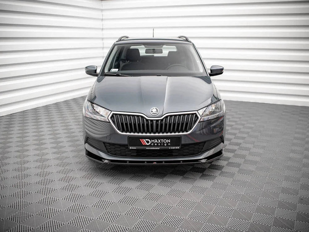 Maxton Design Front Splitter Skoda Fabia MK3 Facelift 2019-