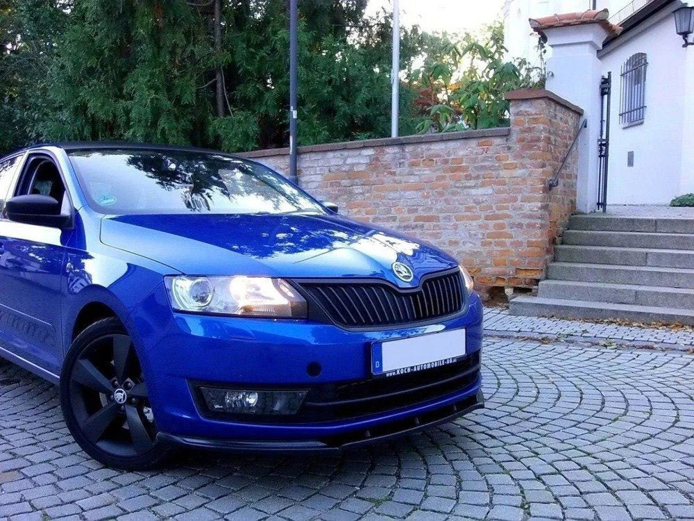 Maxton Design Front Splitter Skoda Rapid