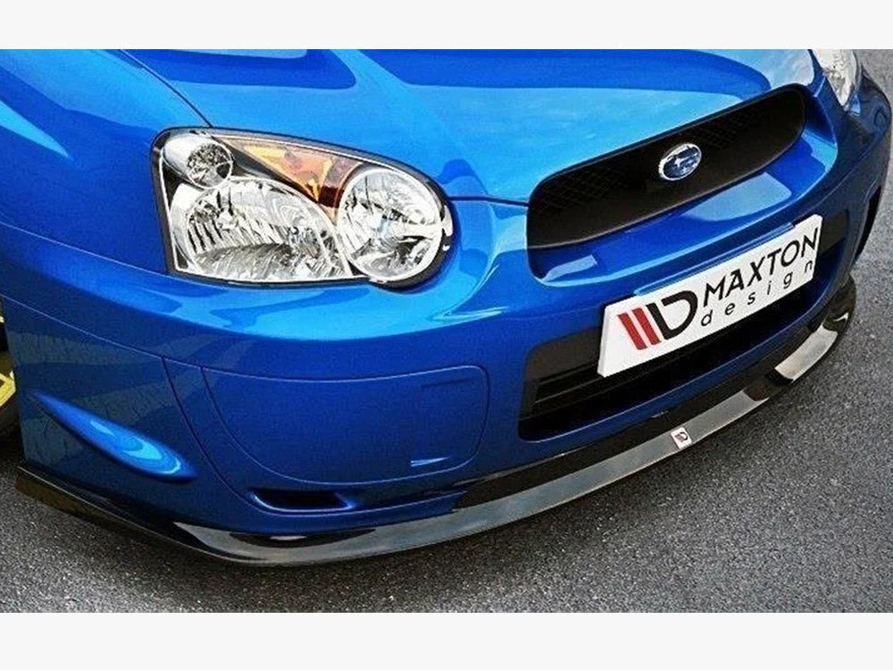 Maxton Design Front Splitter Subaru Impreza WRX STI Blobeye