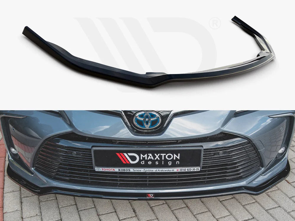 Maxton Design Front Splitter Toyota Corolla MK12 Sedan 2019-