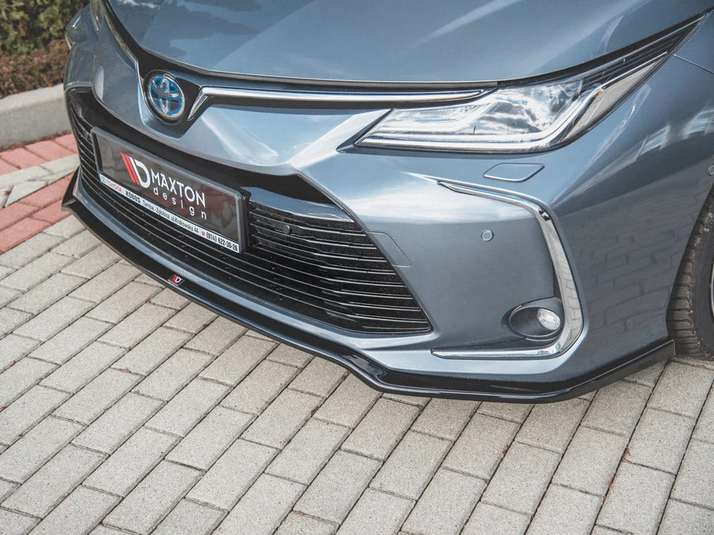 Maxton Design Front Splitter Toyota Corolla MK12 Sedan 2019-