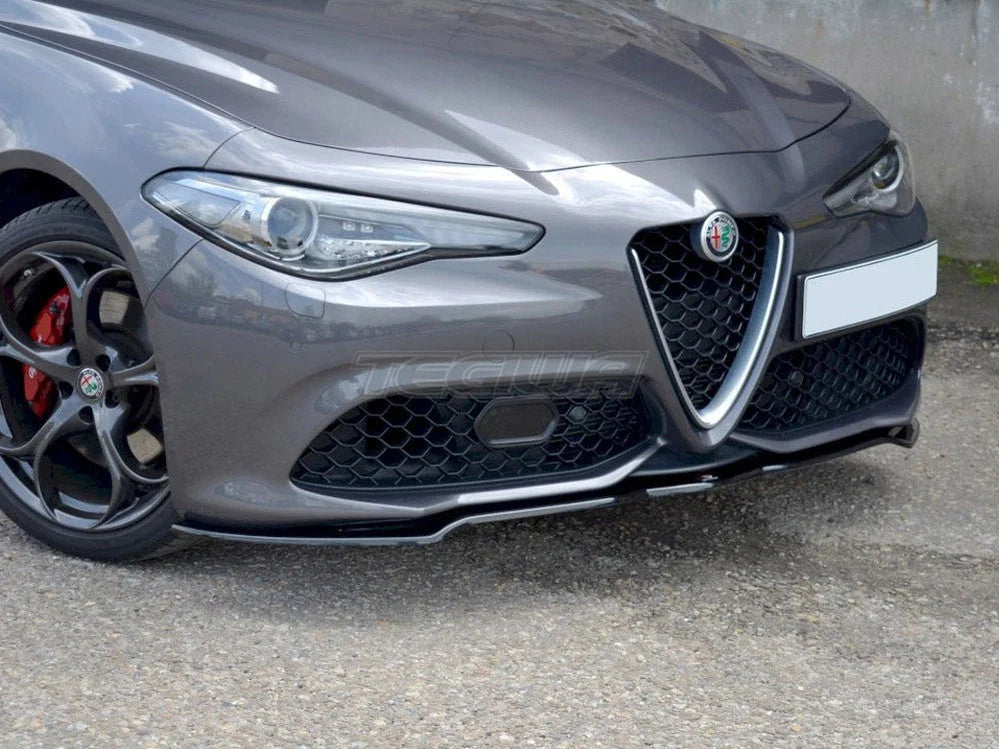 Maxton Design Front Splitter V.1 Alfa Romeo Giulia Veloce 15-19