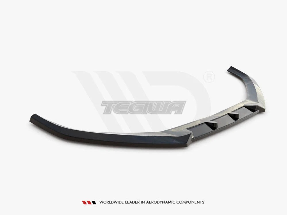 Maxton Design Front Splitter V.1 Audi A4 B9 01-19