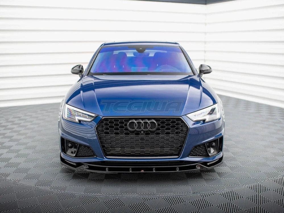 Maxton Design Front Splitter V.1 Audi A4 Competition B9