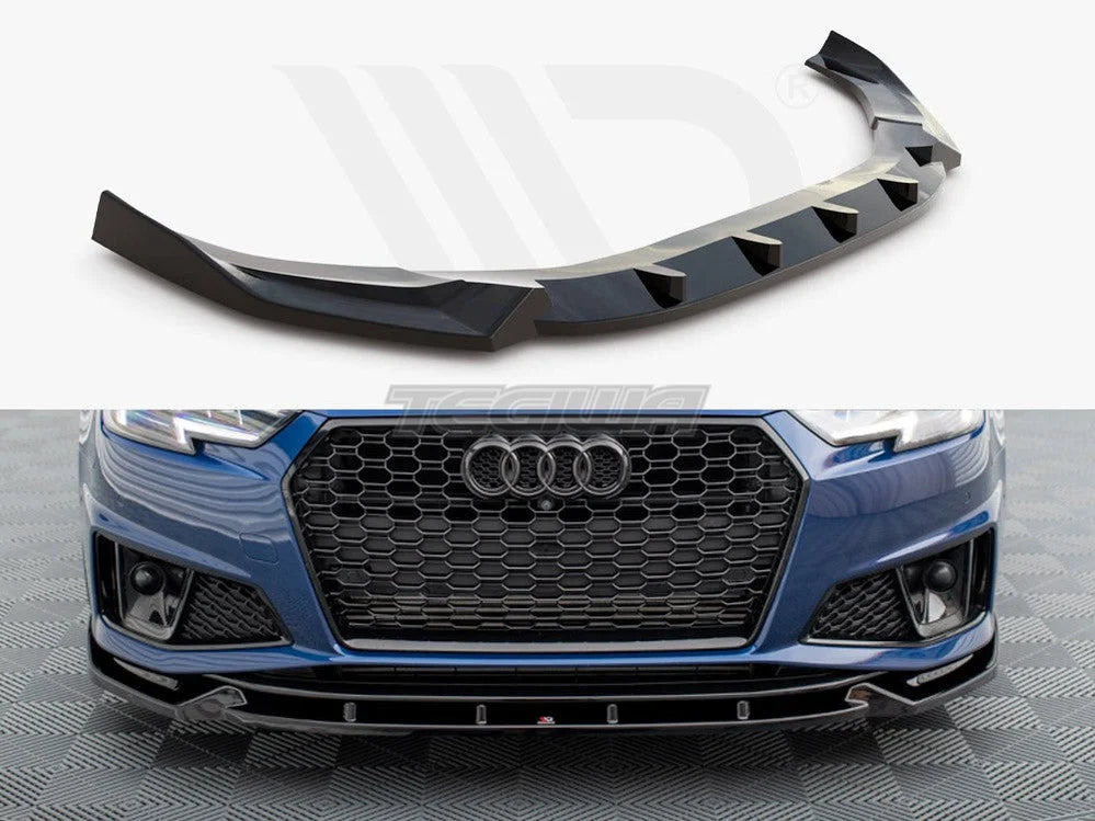 Maxton Design Front Splitter V.1 Audi A4 Competition B9