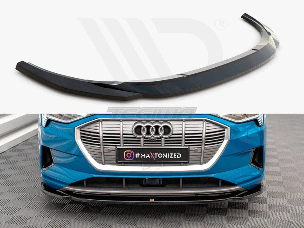 Maxton Design Front Splitter V.1 Audi e-Tron