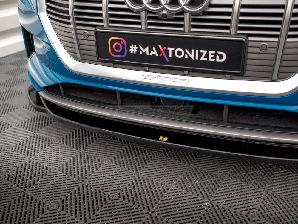 Maxton Design Front Splitter V.1 Audi e-Tron