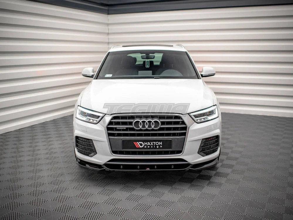 Maxton Design Front Splitter V.1 Audi Q3 8U Facelift 14-18