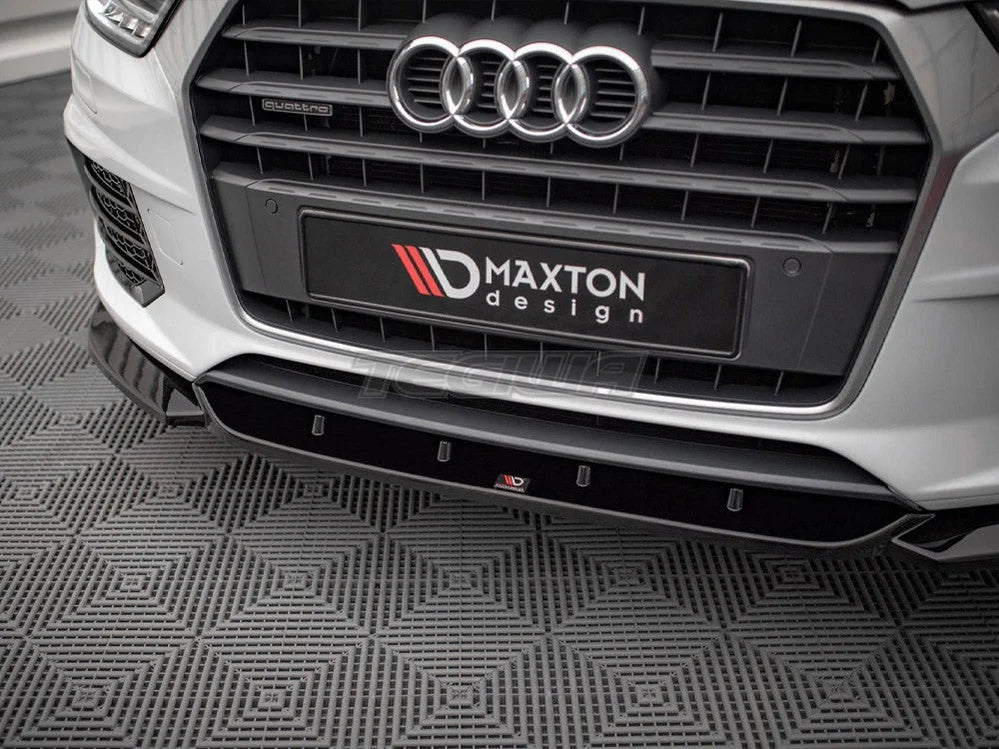 Maxton Design Front Splitter V.1 Audi Q3 8U Facelift 14-18