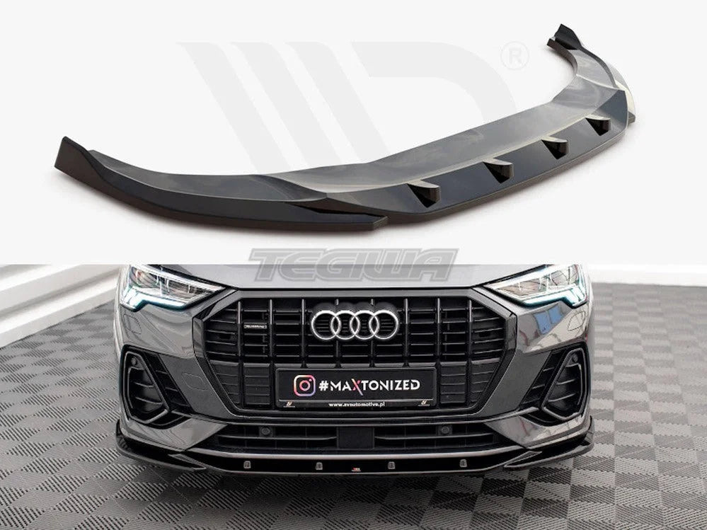 Maxton Design Front Splitter V.1 Audi Q3 S-Line F3