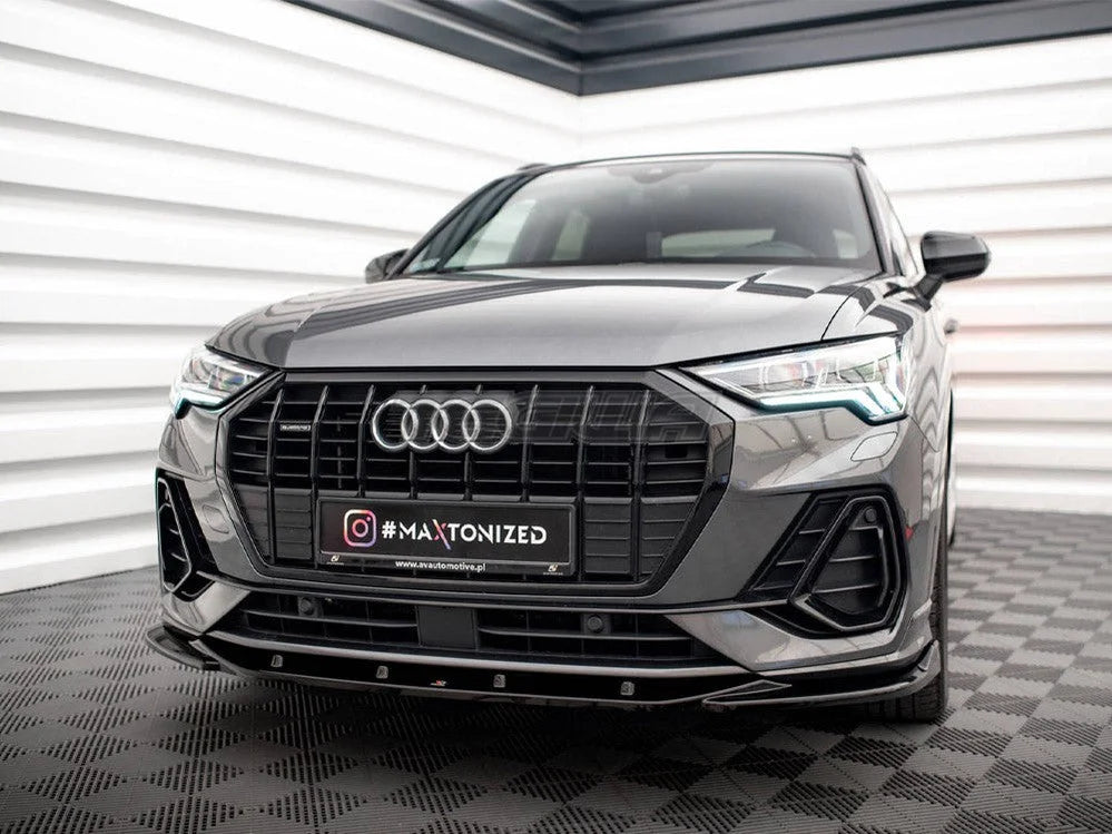 Maxton Design Front Splitter V.1 Audi Q3 S-Line F3