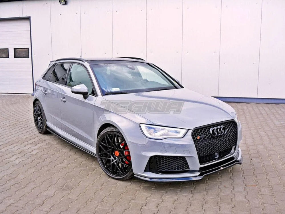 Maxton Design Front Splitter V.1 Audi RS3 8VA Sportback Pre-facelift 15-16
