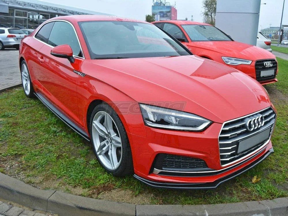 Maxton Design Front Splitter V.1 Audi S5 A5 S-line F5 Coupe Sportback 2016-