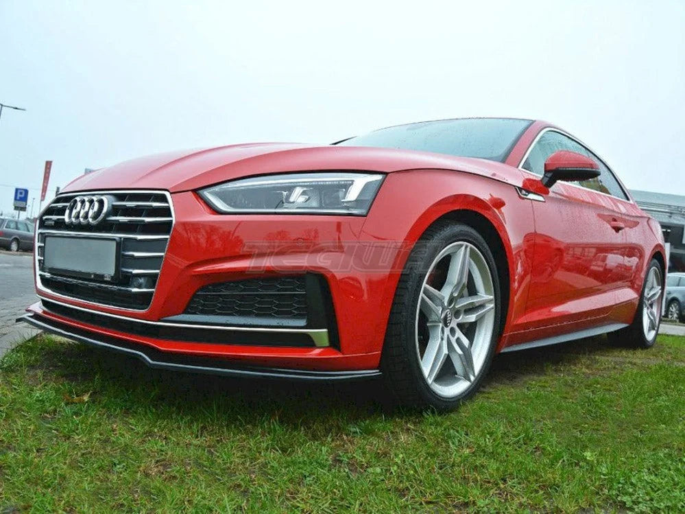 Maxton Design Front Splitter V.1 Audi S5 A5 S-line F5 Coupe Sportback 2016-