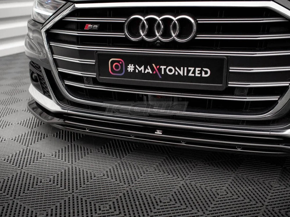 Maxton Design Front Splitter V.1 Audi S8 A8 S-Line D5