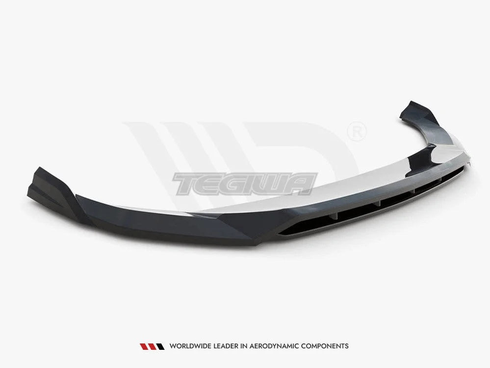 Maxton Design Front Splitter V.1 Audi SQ5 Q5 S-Line SUV Sportback Mk2 Facelift