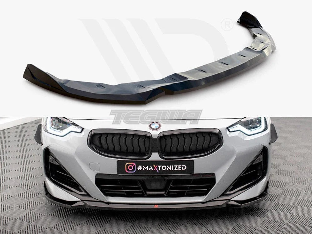 Maxton Design Front Splitter V.1 BMW 2-Series Coupe M-Pack M240i G42