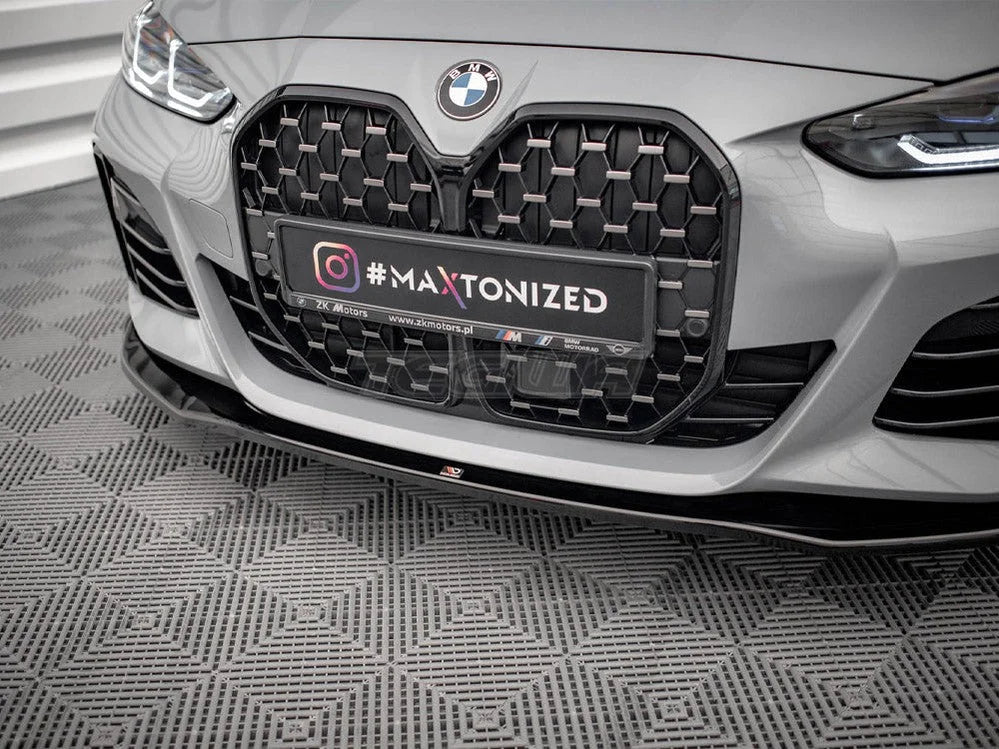 Maxton Design Front Splitter V.1 BMW 4-Series Gran Coupe M-Pack G26