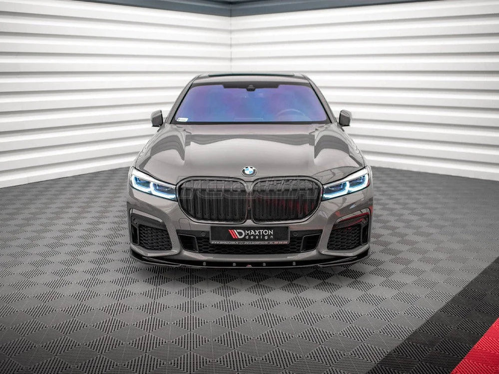 Maxton Design Front Splitter V.1 BMW 7-Series G11 M-pack Facelift 2019-