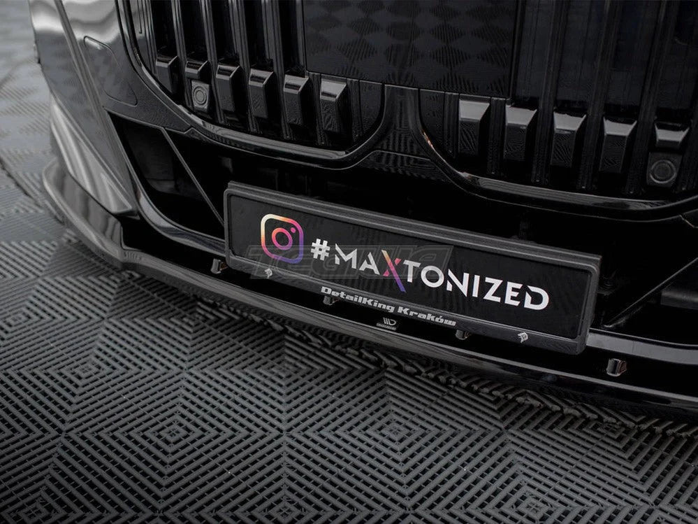 Maxton Design Front Splitter V.1 BMW 7-Series M-Pack M760e G70