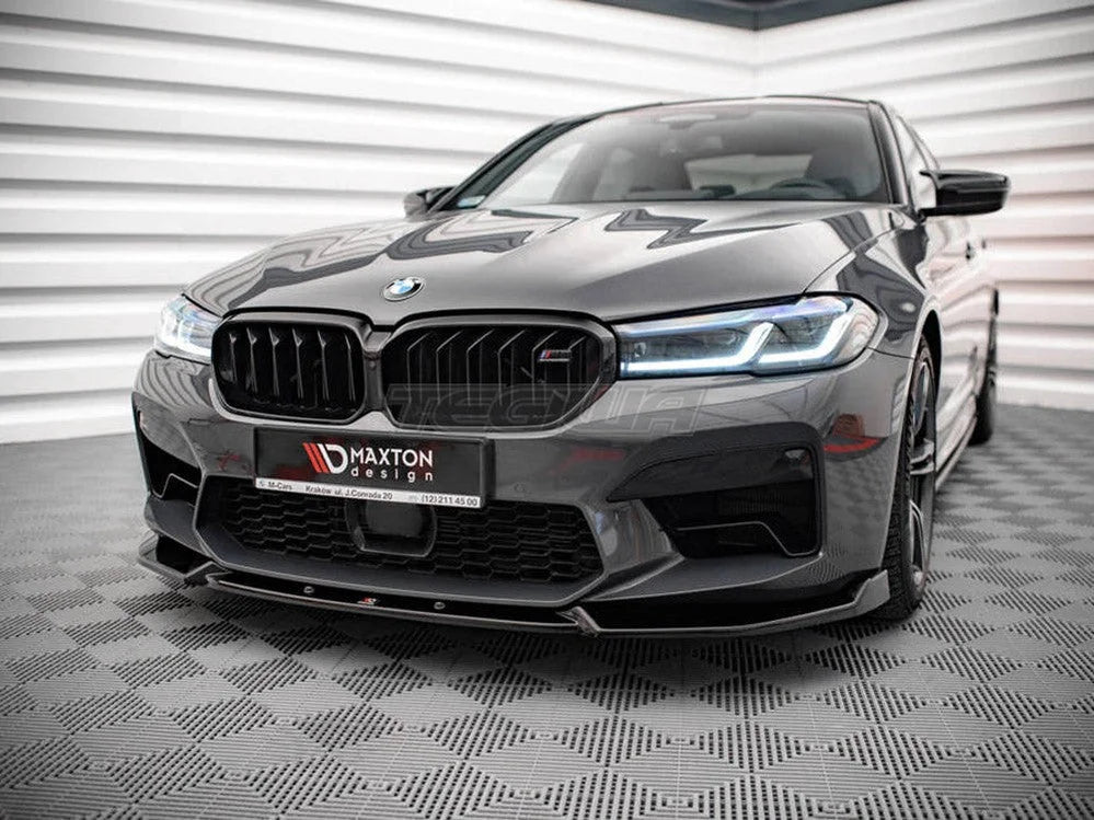 Maxton Design Front Splitter V.1 BMW M5 F90 Facelift 2020-