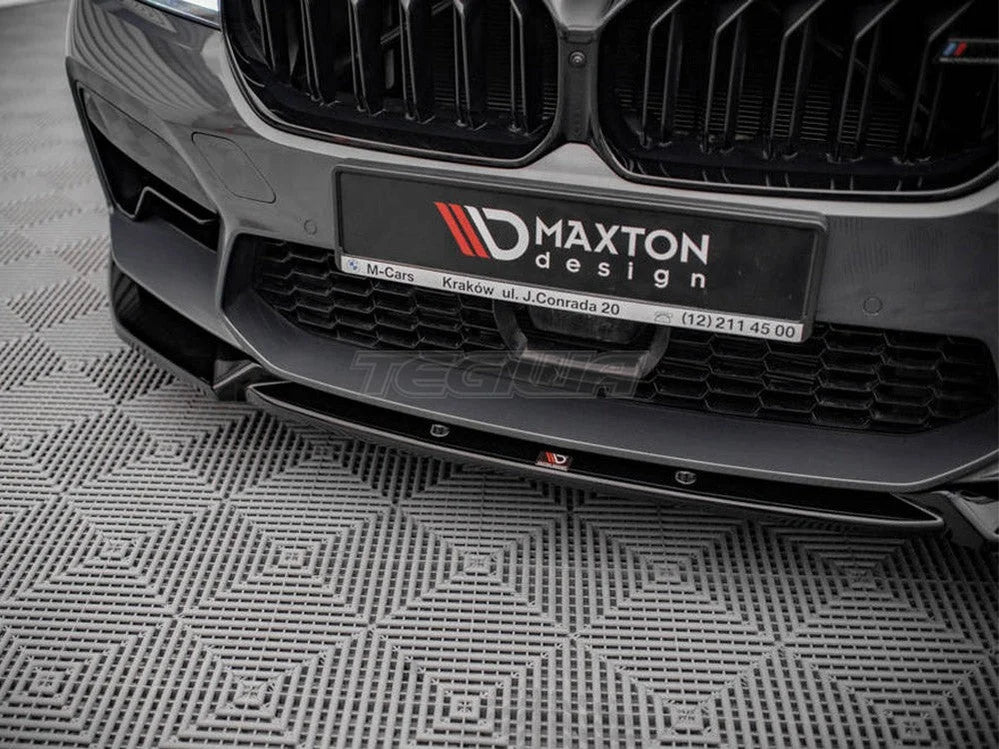 Maxton Design Front Splitter V.1 BMW M5 F90 Facelift 2020-